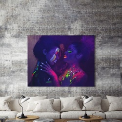 Tablou Canvas Glowing In The Dark - Img 4