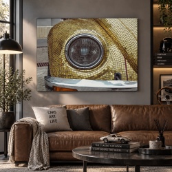 Tablou Canvas Golden Car