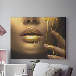 Tablou Canvas Golden Temptation
