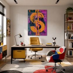 Tablou Canvas Inspirațional - The Face of the Dollar