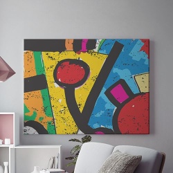 Tablou Canvas Mesaj Abstract