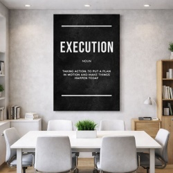Tablou Canvas Motivational - Determination (definition) - Img 2