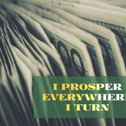 Tablou Canvas Motivational - I Prosper - Img 3