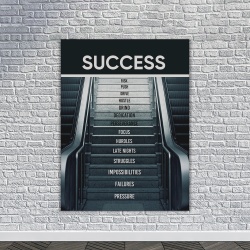 Tablou Canvas Motivational - Success (escalator) - Img 4