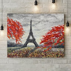 Tablou Canvas Parisul Toamna - Img 2