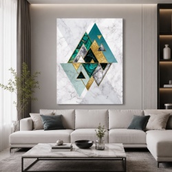 Tablou Canvas Perfect Geometry (Marble)
