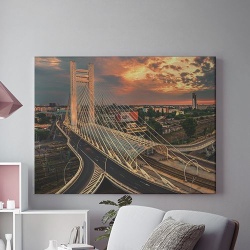 Tablou Canvas Pod Peste Bucuresti
