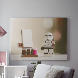 Tablou Canvas Stormtrooper Lego