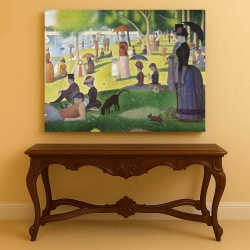 Tablou Canvas "Sunday Afternoon on the Island of Grande Jatte" - Img 3