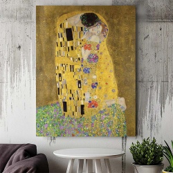 Tablou Canvas "The Kiss" - Sărutul