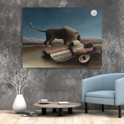 Tablou Canvas "The Sleeping Gypsy" - Visul