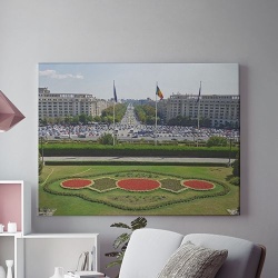Tablou Canvas Vedere Din Casa Poporului