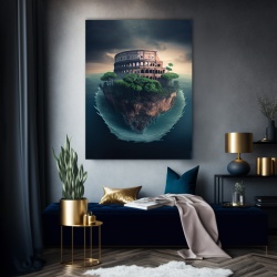 Tablou Colosseum on a floating island - Img 2