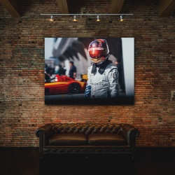 Tablou F1 pilot
