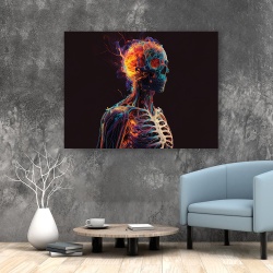 Tablou Fire skeleton