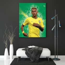 Tablou Fotbalisti Neymar, 30 x 40 cm - Oferta- - Img 2