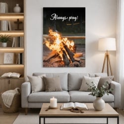 Tablou Inspirational - Always pray