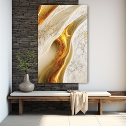 Tablou Marmura - 3D Yellow Fusion (066)