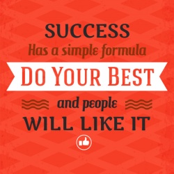 Tablou Motivational - Do Your Best And People Will Like It - Img 3