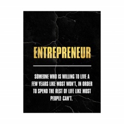 Tablou Motivational - Entrepreneur (definition) - Img 3