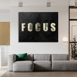 Tablou Motivational - Focus (money) - Img 5