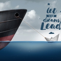 Tablou Motivational - Let Your Dreams Lead - Img 4