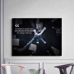 Tablou Motivational - Lucrul In Echipa - Img 3