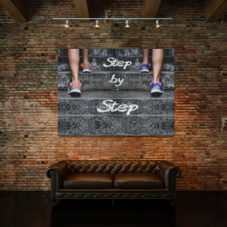 Tablou Motivational - Step By Step - Img 3