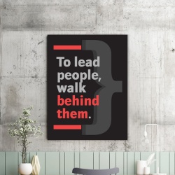Tablou Motivational - To Lead People - Img 2