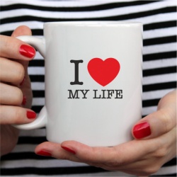 Cana cu Mesaj I Love My Life