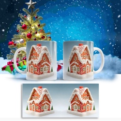 Cana De Craciun - Gingerbread House Comet