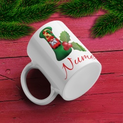 Cana De Craciun - Litere cu gnomi I (nume personalizat)