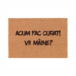 Covor de intrare personalizat - 60x40cm - Acum fac curat! - Img 2