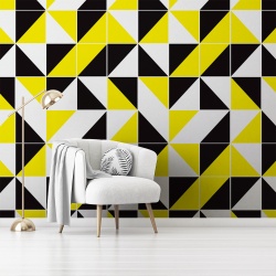 Fototapet Abstract - Scatered shapes (Geometric 067)