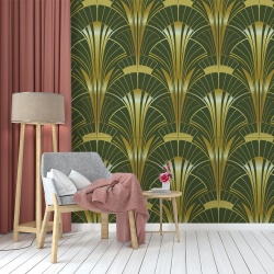 Fototapet - Golden art deco 15 (FTD1000318) - Img 1