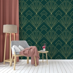 Fototapet - Golden art deco 5 (FTD1000307) - Img 3
