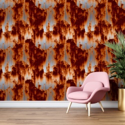 Fototapet Industrial - Rust Stains (012)
