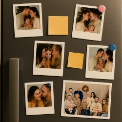 MiniRamă Foto Magnetică 7×6 cm – Amintire Polaroid Personalizată - Img 4