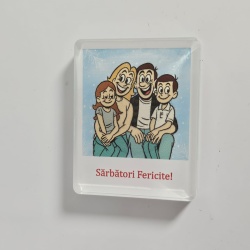 Pachet Cadou Glob Magnet Cana personalizata cu poza sub forma de desene. - Img 10
