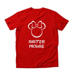 Set Imprimeu Tricouri - Brother and sister mouse (Disney) - Img 3