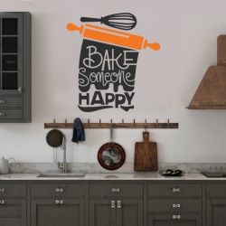 Sticker Bucatarie - Bake someone happy