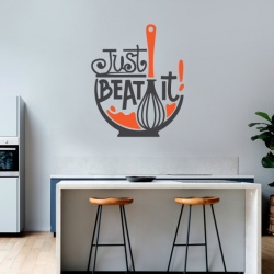 Sticker Bucatarie - Just beat it! - Img 3