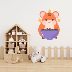 Sticker Copii - Cute hamster - Img 3