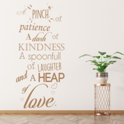 Sticker De Perete A Pinch Of Patience - Img 3