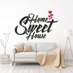 Sticker De Perete Home Sweet House