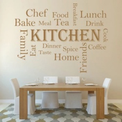 Sticker De Perete Kitchen Words - Img 3