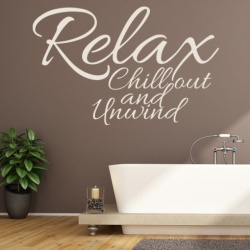 Sticker De Perete Relax, Chill Out