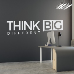 Sticker De Perete Think Big Different - Img 2