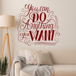 Sticker De Perete You Can Do Anything