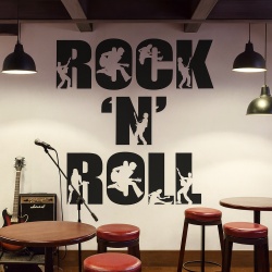Sticker Rock'n Roll Band